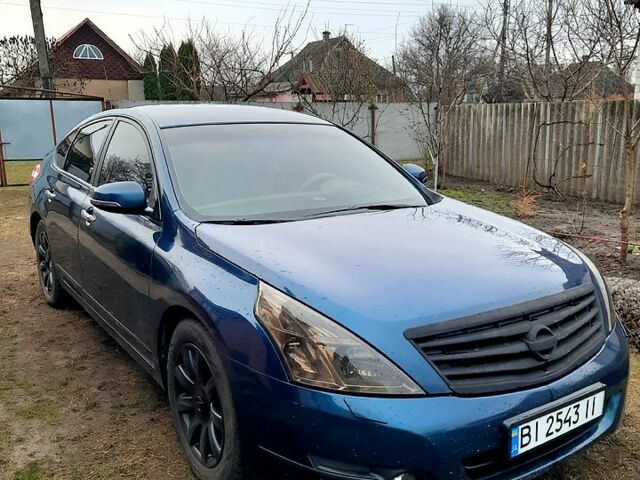 Синий Ниссан Теана, объемом двигателя 2.5 л и пробегом 290 тыс. км за 6999 $, фото 2 на Automoto.ua