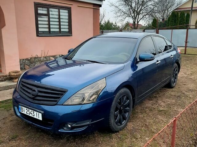 Синий Ниссан Теана, объемом двигателя 2.5 л и пробегом 290 тыс. км за 6999 $, фото 1 на Automoto.ua