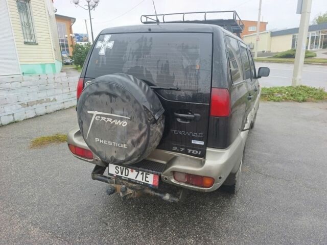 Черный Ниссан Террано, объемом двигателя 2.7 л и пробегом 270 тыс. км за 3500 $, фото 5 на Automoto.ua