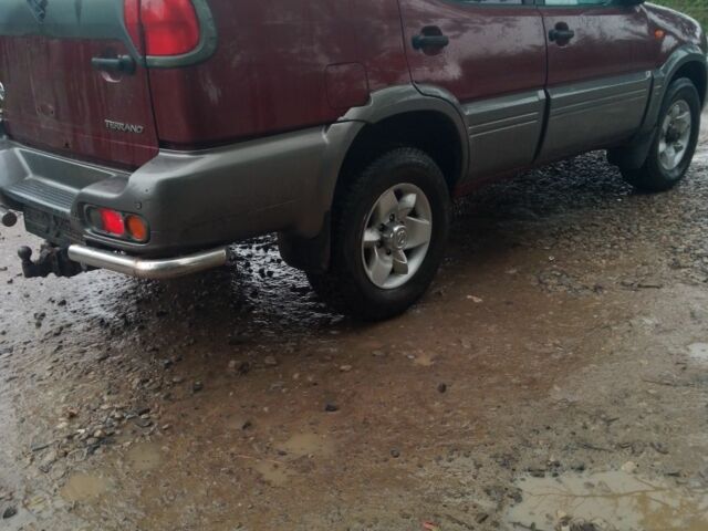 Красный Ниссан Террано, объемом двигателя 3 л и пробегом 270 тыс. км за 3499 $, фото 2 на Automoto.ua