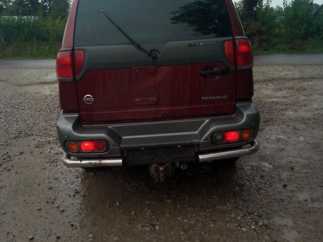 Красный Ниссан Террано, объемом двигателя 3 л и пробегом 270 тыс. км за 3499 $, фото 5 на Automoto.ua