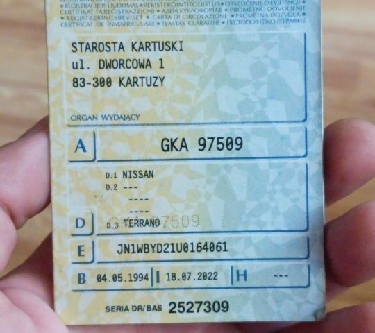 Зелений Ніссан Террано, об'ємом двигуна 3 л та пробігом 239 тис. км за 2000 $, фото 1 на Automoto.ua