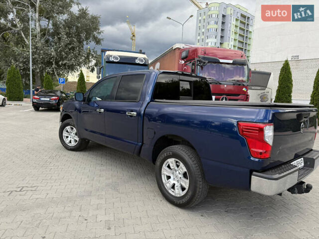 Синий Ниссан Титан, объемом двигателя 5.56 л и пробегом 145 тыс. км за 29500 $, фото 5 на Automoto.ua