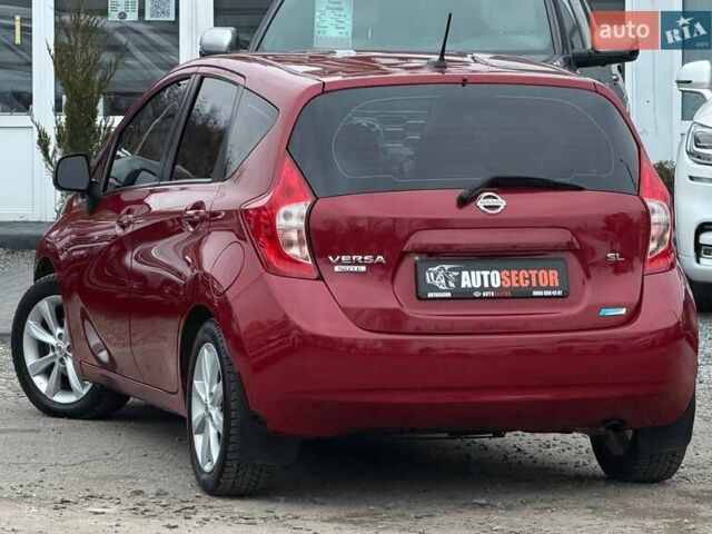 Красный Ниссан Верса, объемом двигателя 1.6 л и пробегом 125 тыс. км за 9300 $, фото 7 на Automoto.ua