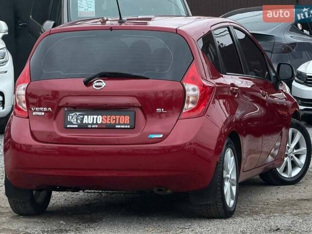Красный Ниссан Верса, объемом двигателя 1.6 л и пробегом 125 тыс. км за 9300 $, фото 10 на Automoto.ua