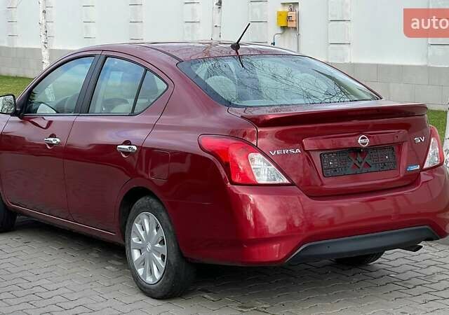 Красный Ниссан Верса, объемом двигателя 1.6 л и пробегом 45 тыс. км за 5800 $, фото 3 на Automoto.ua