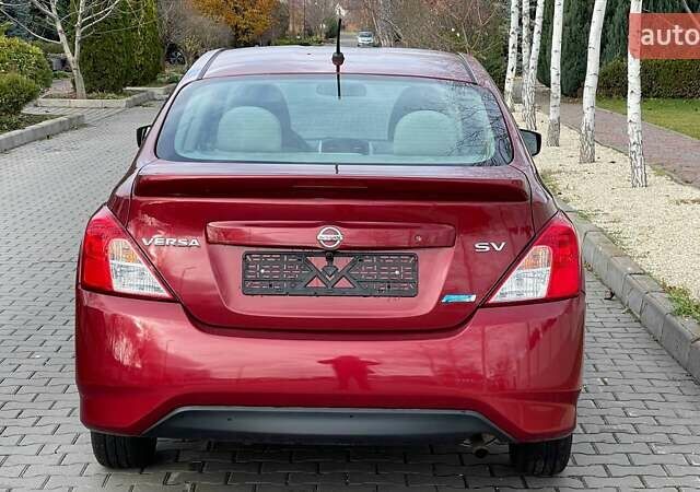 Красный Ниссан Верса, объемом двигателя 1.6 л и пробегом 45 тыс. км за 5800 $, фото 4 на Automoto.ua