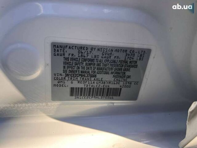 Ниссан Верса, объемом двигателя 1.6 л и пробегом 70 тыс. км за 8500 $, фото 25 на Automoto.ua