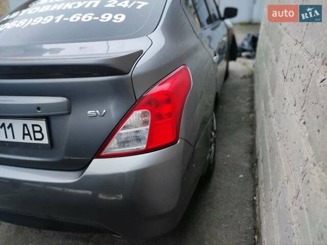 Серый Ниссан Верса, объемом двигателя 1.6 л и пробегом 142 тыс. км за 4500 $, фото 2 на Automoto.ua