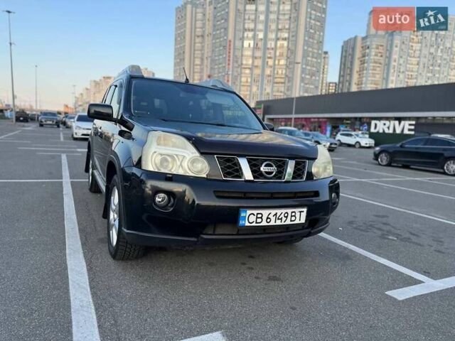 Черный Ниссан ИксТрейл, объемом двигателя 2.49 л и пробегом 234 тыс. км за 8500 $, фото 6 на Automoto.ua