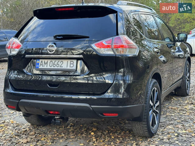 Черный Ниссан ИксТрейл, объемом двигателя 1.6 л и пробегом 215 тыс. км за 18200 $, фото 46 на Automoto.ua