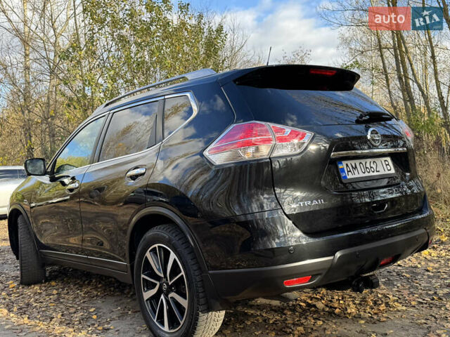 Черный Ниссан ИксТрейл, объемом двигателя 1.6 л и пробегом 215 тыс. км за 18200 $, фото 52 на Automoto.ua
