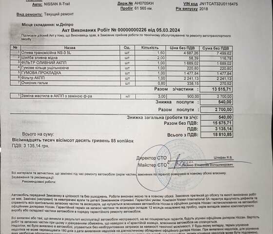Черный Ниссан ИксТрейл, объемом двигателя 1.6 л и пробегом 65 тыс. км за 24200 $, фото 48 на Automoto.ua