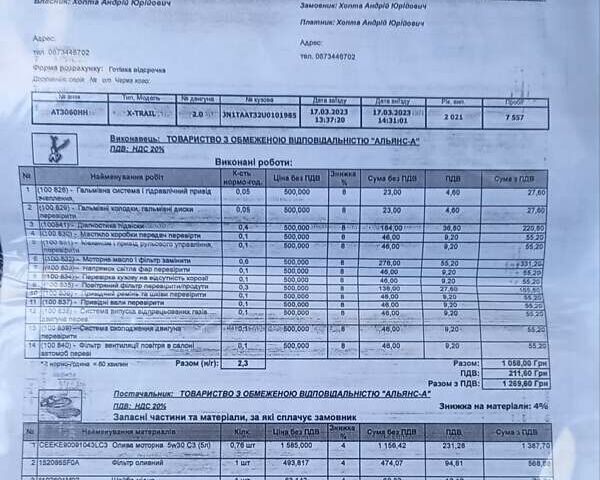 Чорний Ніссан ІксТрейл, об'ємом двигуна 2 л та пробігом 15 тис. км за 28000 $, фото 35 на Automoto.ua