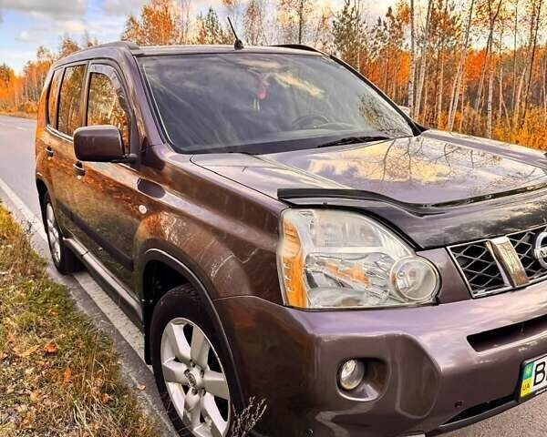 Коричневый Ниссан ИксТрейл, объемом двигателя 2 л и пробегом 263 тыс. км за 10200 $, фото 14 на Automoto.ua