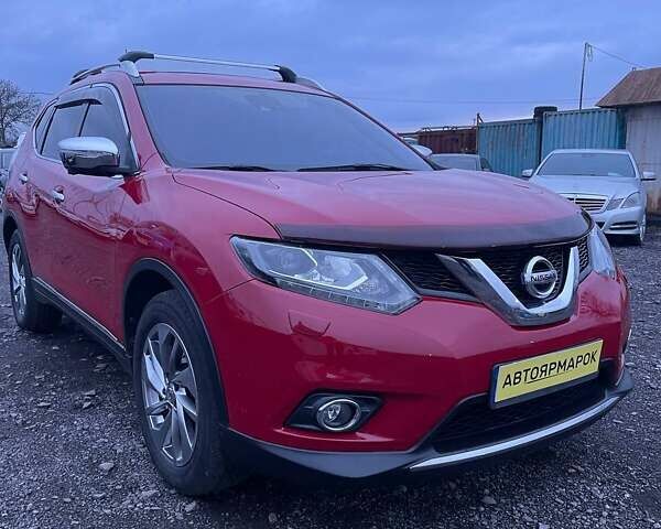 Красный Ниссан ИксТрейл, объемом двигателя 2.49 л и пробегом 95 тыс. км за 15690 $, фото 1 на Automoto.ua