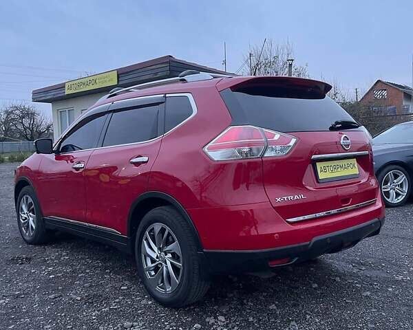 Красный Ниссан ИксТрейл, объемом двигателя 2.49 л и пробегом 95 тыс. км за 15690 $, фото 6 на Automoto.ua