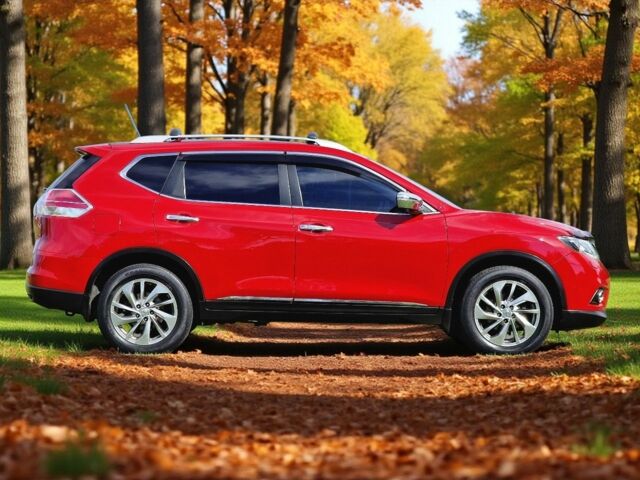 Червоний Ніссан ІксТрейл, об'ємом двигуна 2.5 л та пробігом 94 тис. км за 15637 $, фото 1 на Automoto.ua