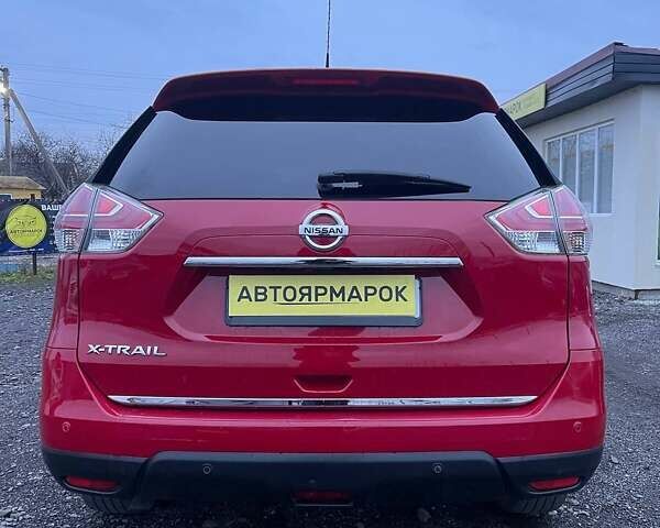 Красный Ниссан ИксТрейл, объемом двигателя 2.49 л и пробегом 95 тыс. км за 15690 $, фото 7 на Automoto.ua
