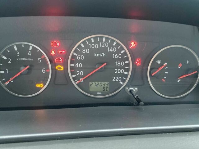 Серый Ниссан ИксТрейл, объемом двигателя 2.2 л и пробегом 272 тыс. км за 4500 $, фото 20 на Automoto.ua