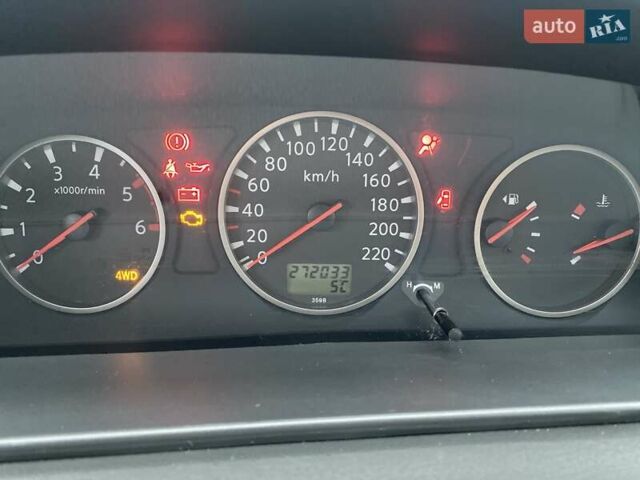 Серый Ниссан ИксТрейл, объемом двигателя 2.2 л и пробегом 272 тыс. км за 4500 $, фото 6 на Automoto.ua