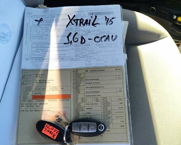 Серый Ниссан ИксТрейл, объемом двигателя 1.6 л и пробегом 156 тыс. км за 15699 $, фото 46 на Automoto.ua