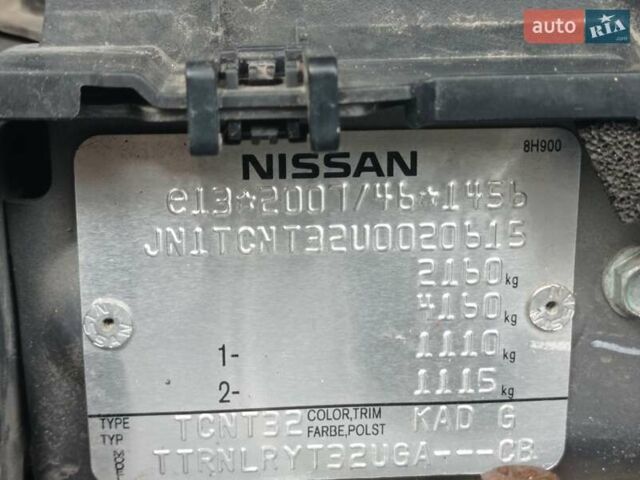 Сірий Ніссан ІксТрейл, об'ємом двигуна 1.6 л та пробігом 204 тис. км за 18500 $, фото 14 на Automoto.ua
