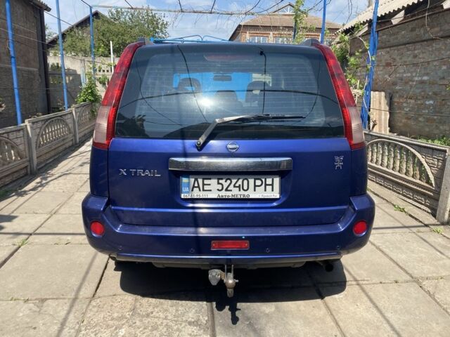 Синий Ниссан ИксТрейл, объемом двигателя 2.5 л и пробегом 10 тыс. км за 7000 $, фото 1 на Automoto.ua