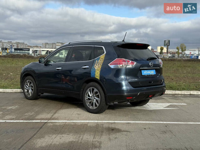 Синий Ниссан ИксТрейл, объемом двигателя 1.6 л и пробегом 294 тыс. км за 14900 $, фото 4 на Automoto.ua