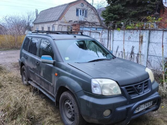 Зеленый Ниссан ИксТрейл, объемом двигателя 2.2 л и пробегом 406 тыс. км за 2135 $, фото 1 на Automoto.ua