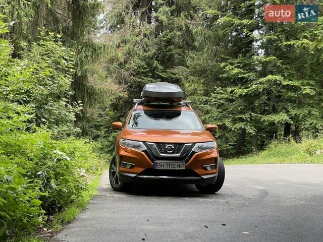 Оранжевый Ниссан ИксТрейл, объемом двигателя 2 л и пробегом 73 тыс. км за 20000 $, фото 9 на Automoto.ua