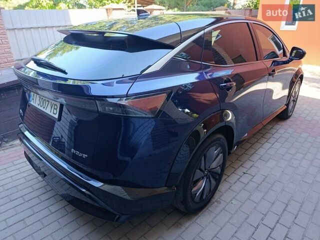 Синий Ниссан Ariya, объемом двигателя 0 л и пробегом 48 тыс. км за 28000 $, фото 2 на Automoto.ua