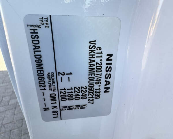 Белый Ниссан e-NV200, объемом двигателя 0 л и пробегом 48 тыс. км за 10500 $, фото 26 на Automoto.ua