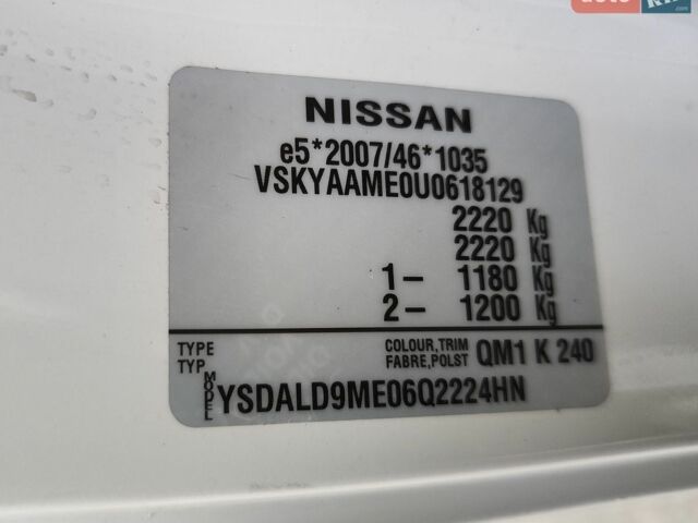 Белый Ниссан e-NV200, объемом двигателя 0 л и пробегом 58 тыс. км за 16200 $, фото 20 на Automoto.ua