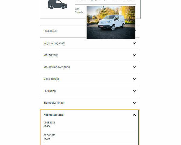 Білий Ніссан e-NV200, об'ємом двигуна 0 л та пробігом 49 тис. км за 14600 $, фото 29 на Automoto.ua