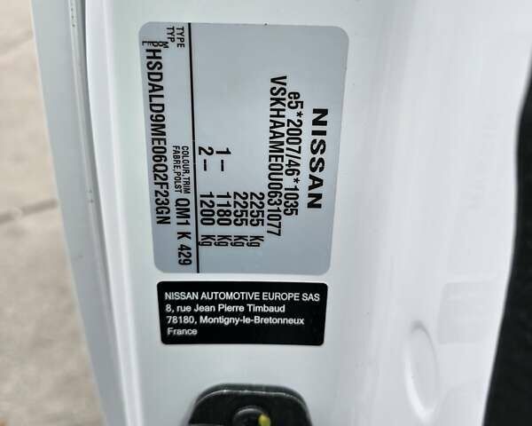 Білий Ніссан e-NV200, об'ємом двигуна 0 л та пробігом 43 тис. км за 18000 $, фото 34 на Automoto.ua