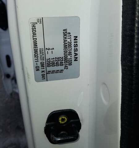 Белый Ниссан e-NV200, объемом двигателя 0 л и пробегом 58 тыс. км за 13100 $, фото 12 на Automoto.ua