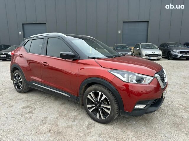 Красный Ниссан Kicks, объемом двигателя 1.6 л и пробегом 118 тыс. км за 14740 $, фото 2 на Automoto.ua