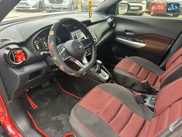 Червоний Ніссан Kicks, об'ємом двигуна 1.6 л та пробігом 118 тис. км за 14740 $, фото 10 на Automoto.ua