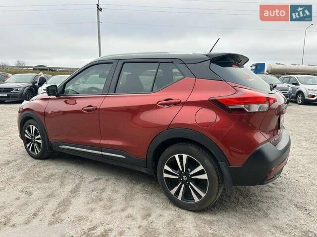 Червоний Ніссан Kicks, об'ємом двигуна 1.6 л та пробігом 118 тис. км за 14740 $, фото 4 на Automoto.ua
