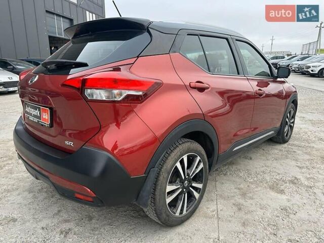 Червоний Ніссан Kicks, об'ємом двигуна 1.6 л та пробігом 118 тис. км за 14740 $, фото 6 на Automoto.ua