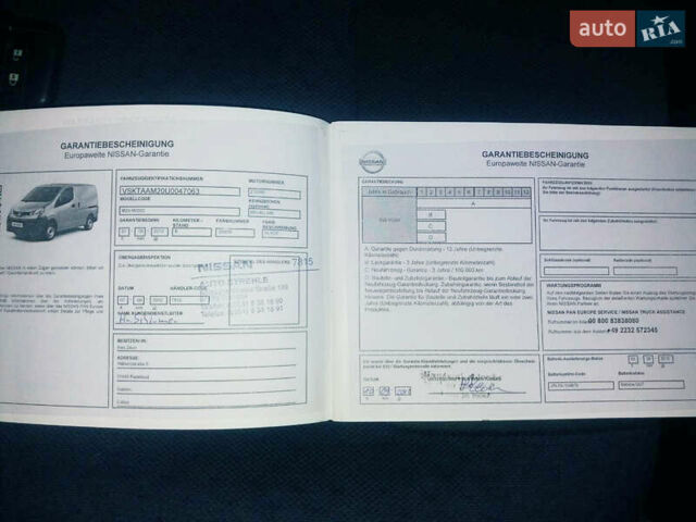 Чорний Ніссан NV200, об'ємом двигуна 0 л та пробігом 210 тис. км за 10200 $, фото 8 на Automoto.ua