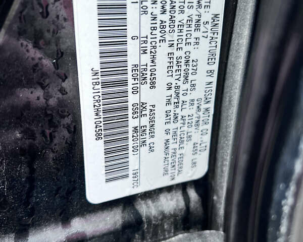 Чорний Ніссан Rogue Sport, об'ємом двигуна 0 л та пробігом 117 тис. км за 12250 $, фото 17 на Automoto.ua