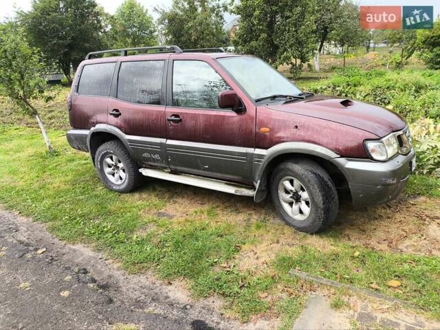 Красный Ниссан Terrano II, объемом двигателя 3 л и пробегом 274 тыс. км за 4300 $, фото 16 на Automoto.ua