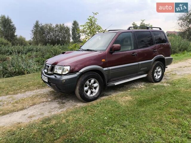 Красный Ниссан Terrano II, объемом двигателя 3 л и пробегом 274 тыс. км за 4300 $, фото 15 на Automoto.ua