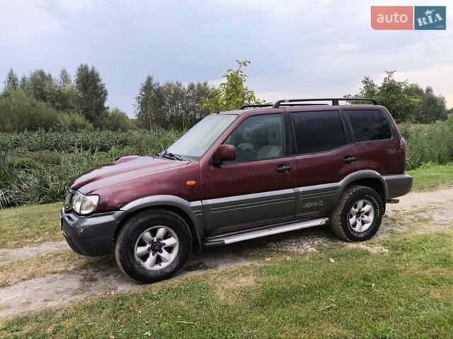 Красный Ниссан Terrano II, объемом двигателя 3 л и пробегом 274 тыс. км за 4300 $, фото 13 на Automoto.ua
