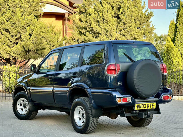 Синий Ниссан Terrano II, объемом двигателя 3 л и пробегом 168 тыс. км за 5500 $, фото 7 на Automoto.ua