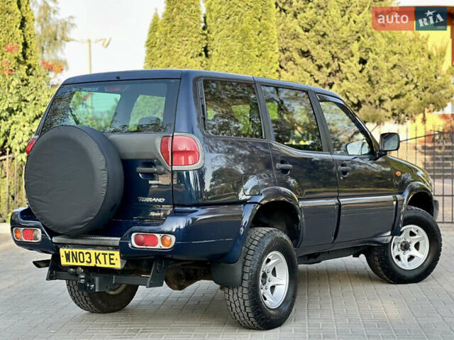 Синий Ниссан Terrano II, объемом двигателя 3 л и пробегом 168 тыс. км за 5500 $, фото 9 на Automoto.ua