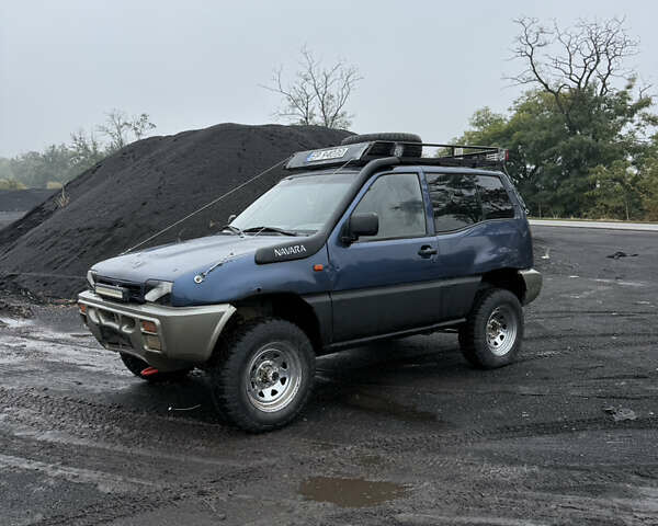 Синий Ниссан Terrano II, объемом двигателя 2.7 л и пробегом 200 тыс. км за 2500 $, фото 1 на Automoto.ua