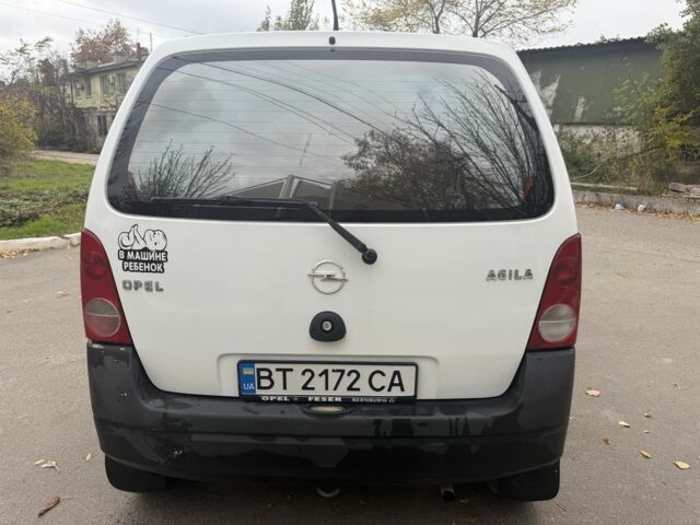 Белый Опель Агила, объемом двигателя 1 л и пробегом 190 тыс. км за 1999 $, фото 5 на Automoto.ua